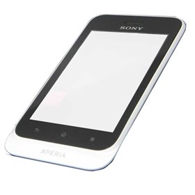 Pantalla tactil con marco Sony Xperia Tipo ST21i digitalizador Blanco