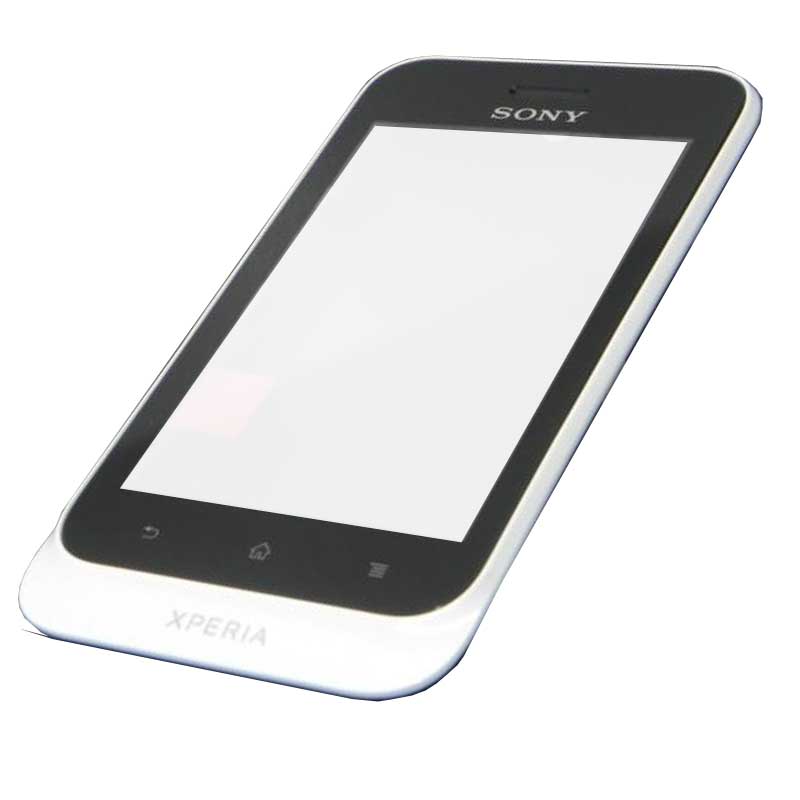Pantalla tactil con marco Sony Xperia Tipo ST21i digitalizador Blanco
