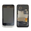 Pantalla Sony Xperia Tipo ST21i completa con marco y chasis (blanco)