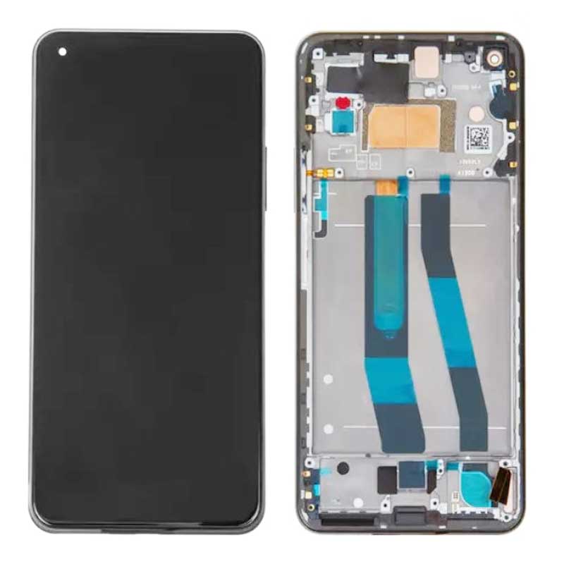 Pantalla original Xiaomi Mi 11 Lite 5G Negro Service Pack