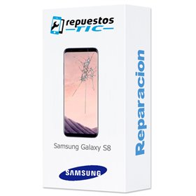 Cambio pantalla Samsung Galaxy S8 G950F original Service Pack Violeta