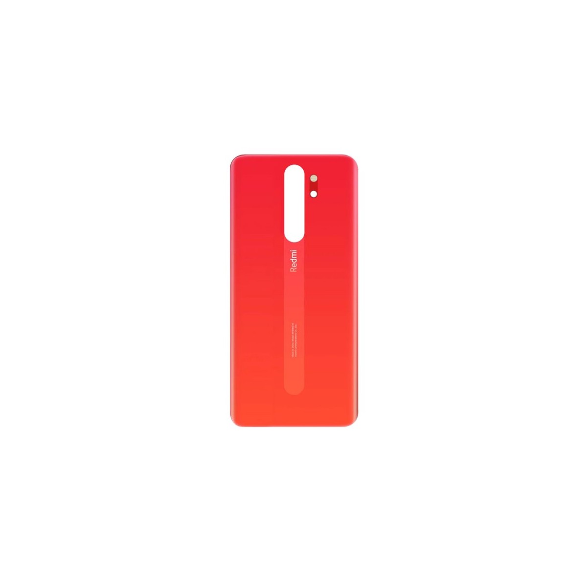 Tapa trasera Xiaomi Redmi Note 8 Pro Rojo