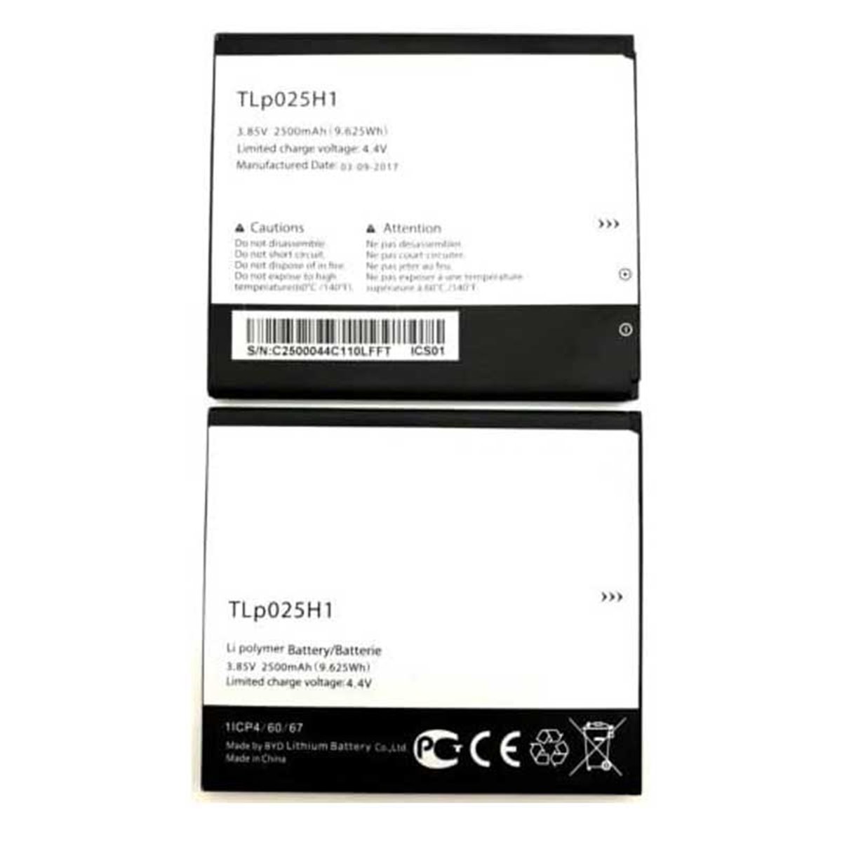 Bateria TLP025H1 Alcatel One Touch Pop 4 