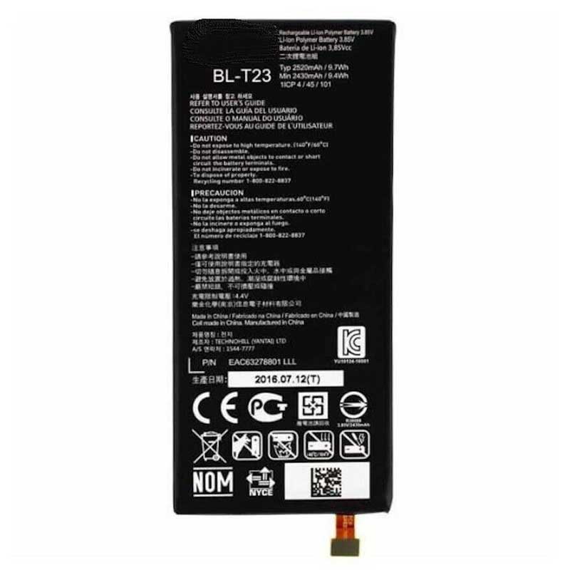 Bateria BL-T23 LG X Cam K580 3800 mAh