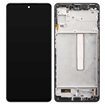 Pantalla original Samsung Galaxy M53 M536 Service Pack Negra