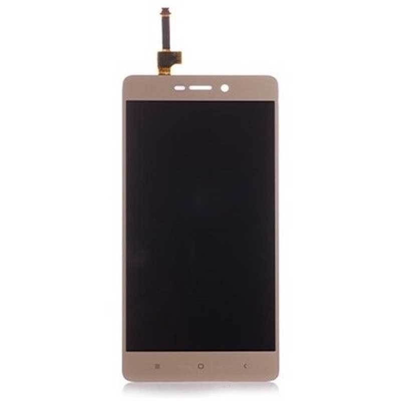 Pantalla Xiaomi Redmi 3 completa LCD + tactil Dorada