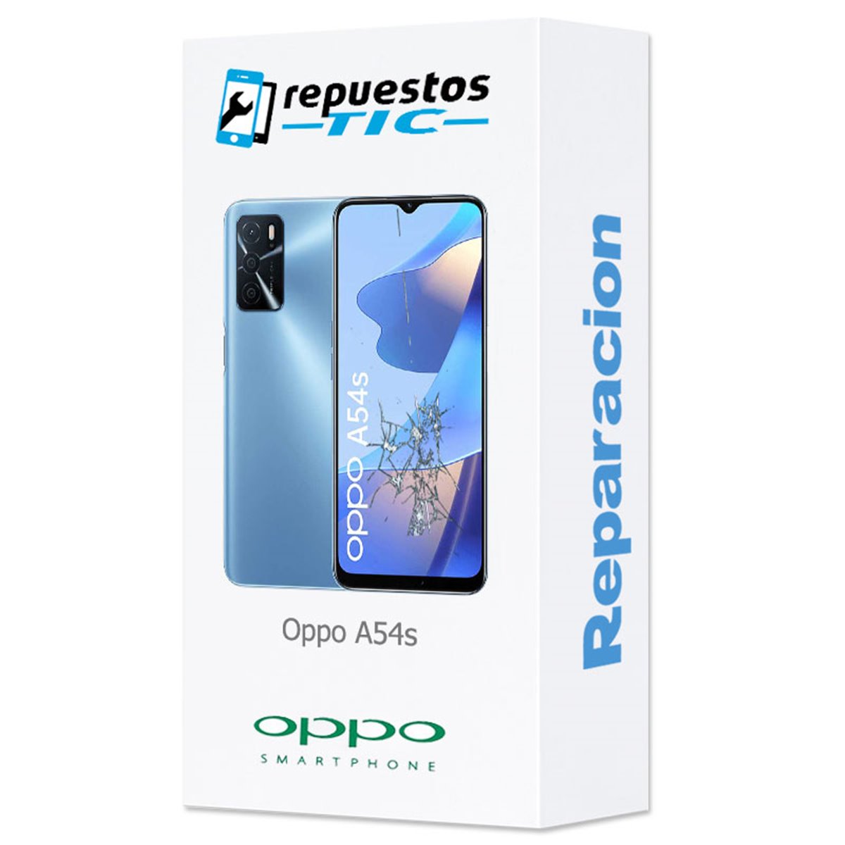 Cambio pantalla Oppo A54s completa LCD + tactil 