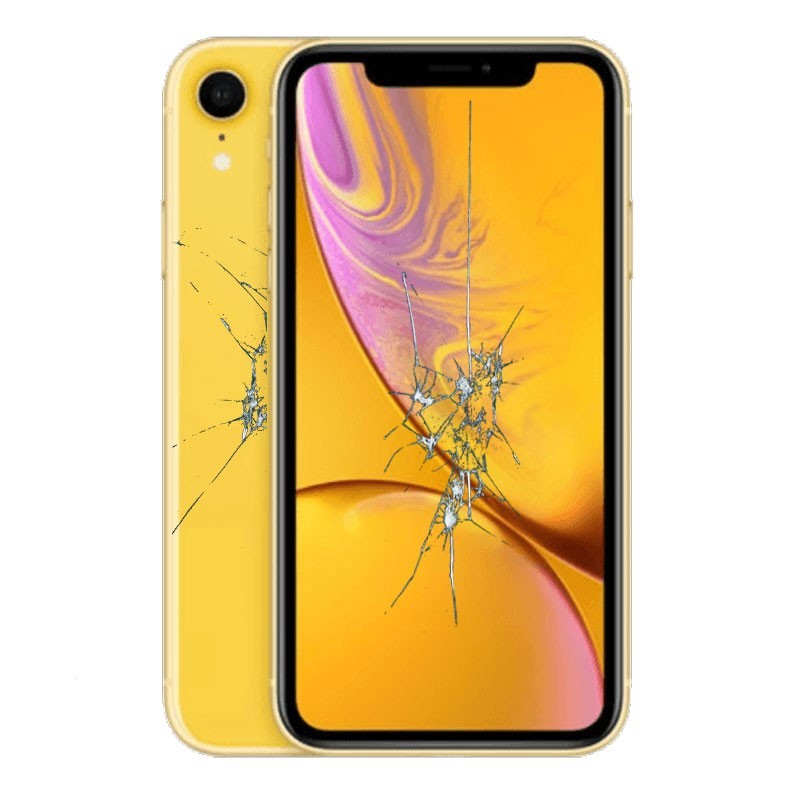 Reparacion Pantalla completa +  tapa trasera iPhone Xr