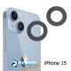 Set Lentes Camara trasera iPhone 15
