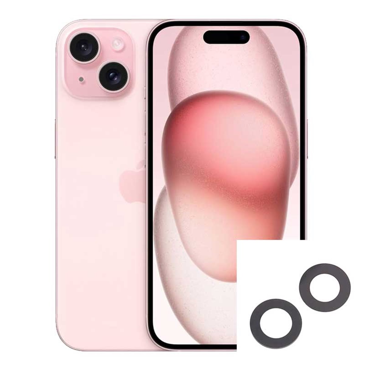Cambio lente de camara trasera iPhone 15