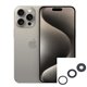 Cambio lente de camara trasera iPhone 15 Pro Max 