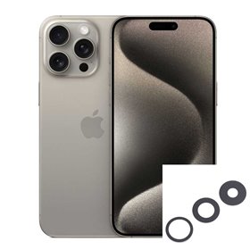 Cambio lente de camara trasera iPhone 15 Pro Max 