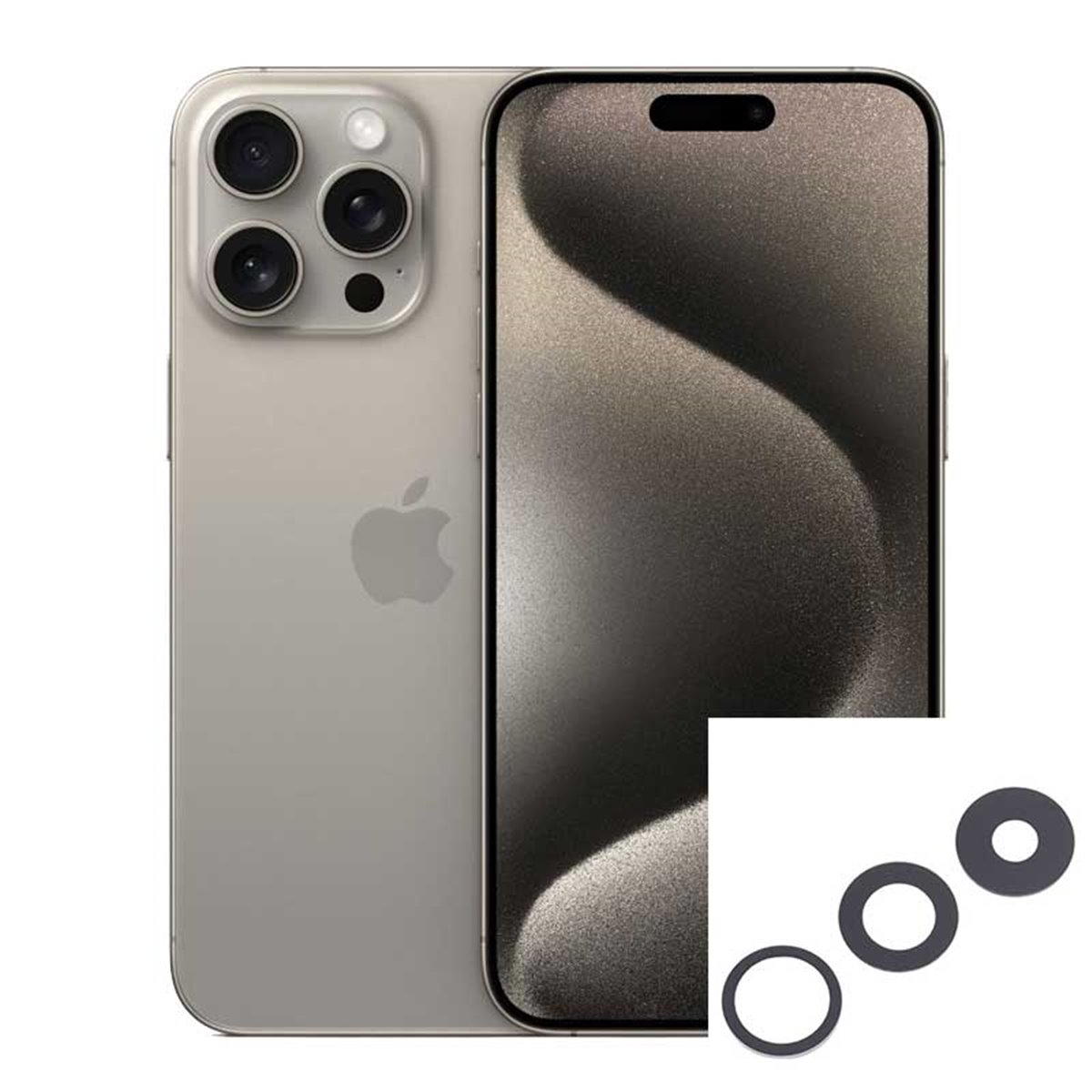Cambio lente de camara trasera iPhone 15 Pro Max 