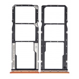 Bandeja Dual SIM Micro SD Xiaomi Redmi 9A Redmi 9C Naranja