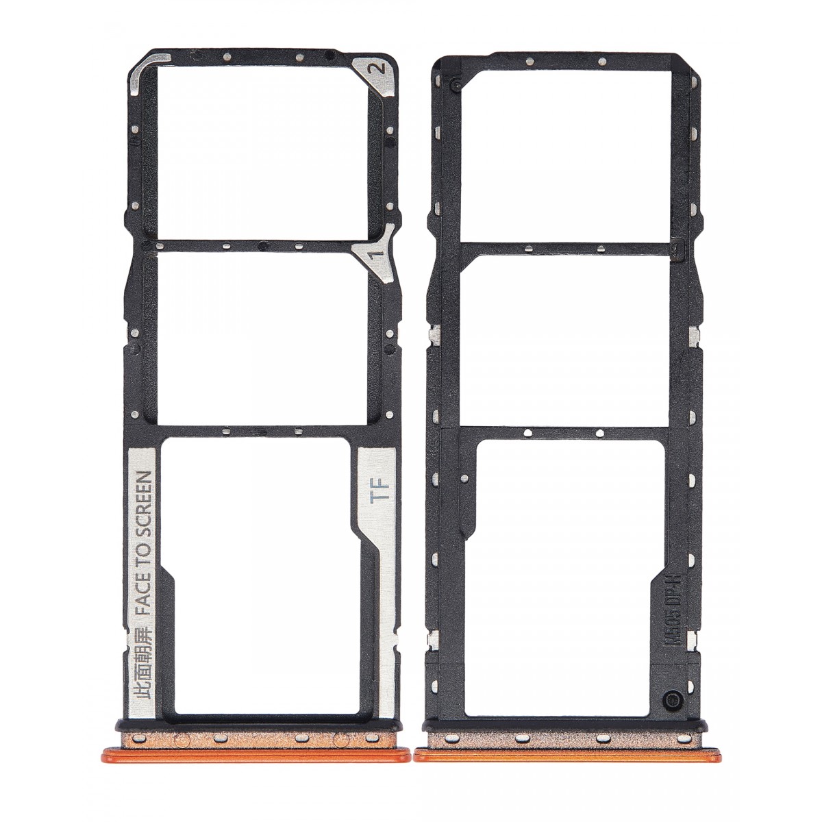 Bandeja Dual SIM Micro SD Xiaomi Redmi 9A Redmi 9C Naranja