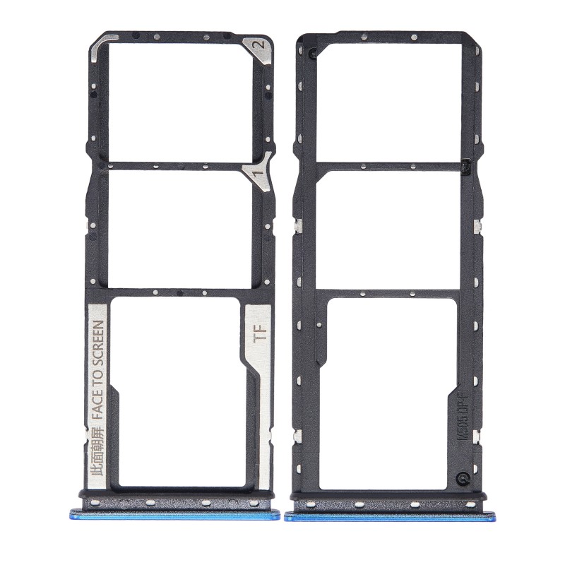 Bandeja Dual SIM Micro SD Xiaomi Redmi 9a Azul