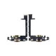 Flex conector de carga y micro iPhone 11 Pro Max Dorado Con Chip