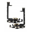 Flex conector de carga y micro iPhone 11 Pro Max Con Chip Negro