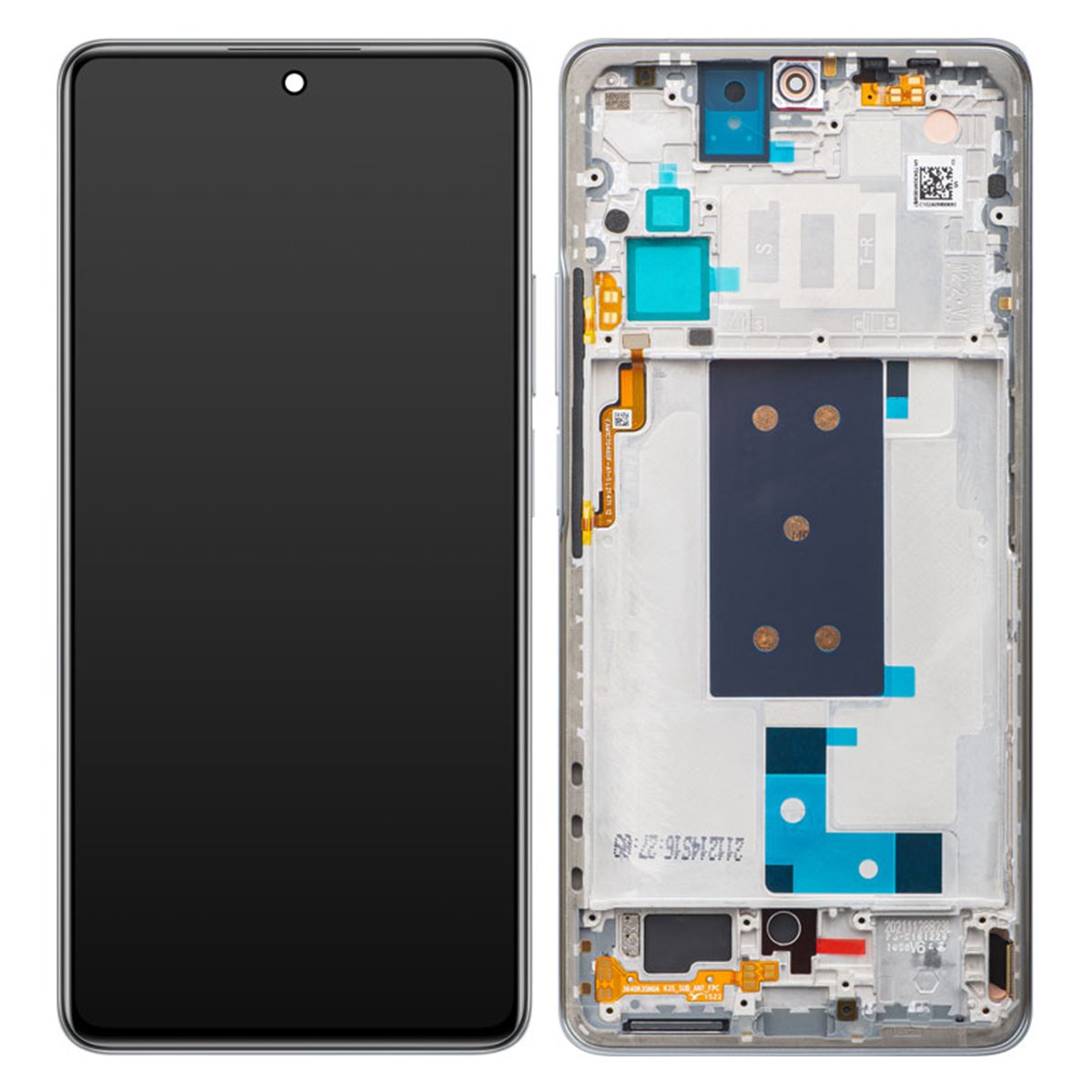 Pantalla original Xiaomi 11T 5G Service Pack Plata (Silver)