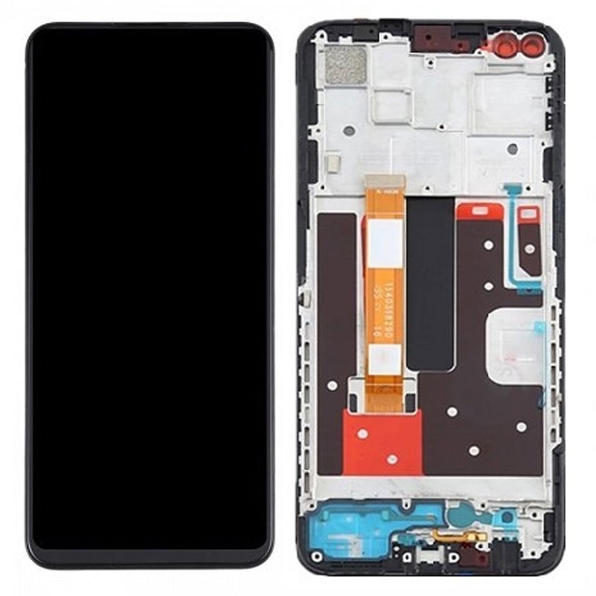 Pantalla Oppo Reno 4Z 5G completa con marco 