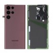 Tapa trasera original Samsung Galaxy S22 Ultra 5G S908 Borgoña (Burgundy)