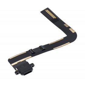 Flex de carga IPad 7 2019 Ipad 10.2 2020/Ipad 10.2 / IPad 8 2020 A2197 A2198 A2200/Ipad 2019 /Ipad 10.2 / A2270 Negro