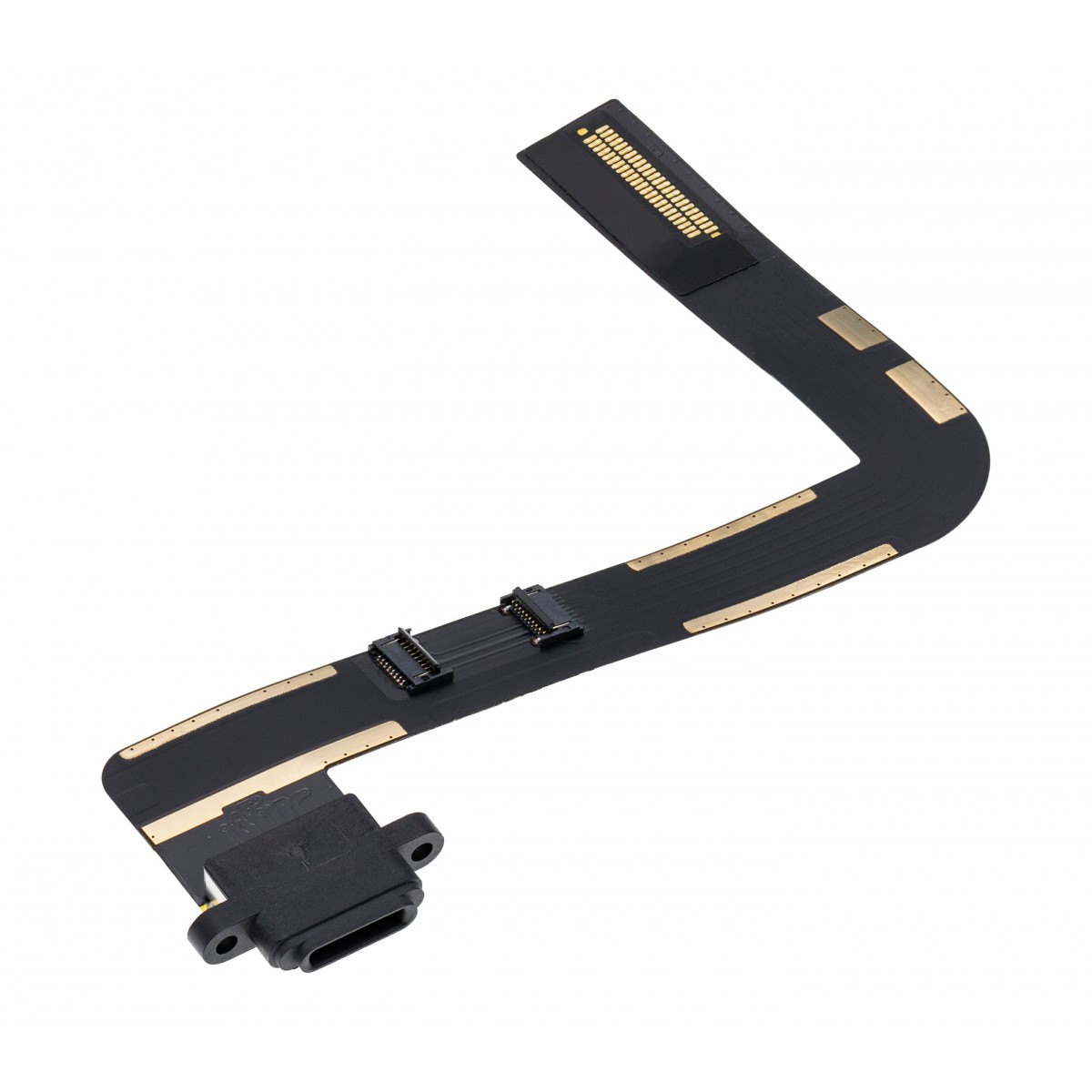 Flex de carga IPad 7 2019 Ipad 10.2 2020/Ipad 10.2 / IPad 8 2020 A2197 A2198 A2200/Ipad 2019 /Ipad 10.2 / A2270 Negro