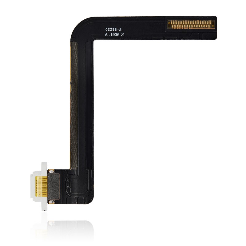 Flex de carga IPad 7 2019 Ipad 10.2 2020/Ipad 10.2 / IPad 8 2020 A2197 A2198 A2200/Ipad 2019 /Ipad 10.2 / A2270 Blanco