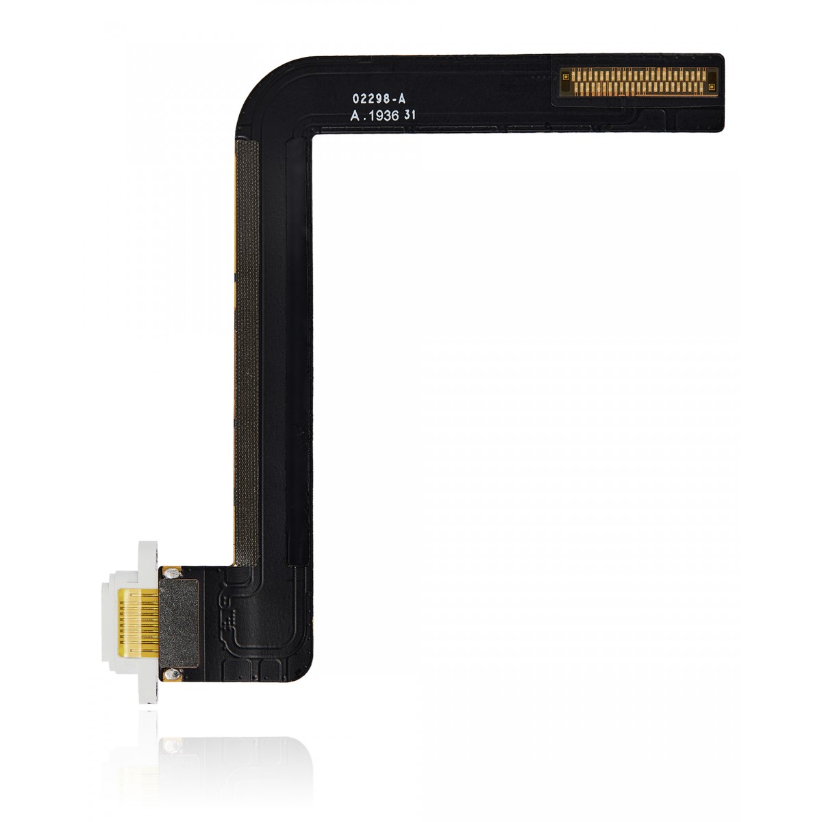 Flex de carga IPad 7 2019 Ipad 10.2 2020/Ipad 10.2 / IPad 8 2020 A2197 A2198 A2200/Ipad 2019 /Ipad 10.2 / A2270 Blanco