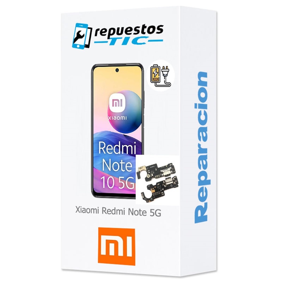 Cambio de conector de carga Original Xiaomi Redmi Note 10 4G/ Note 10s