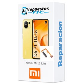 Cambio Flex Boton home y lector de huellas digital Xiaomi Mi 11 lite 