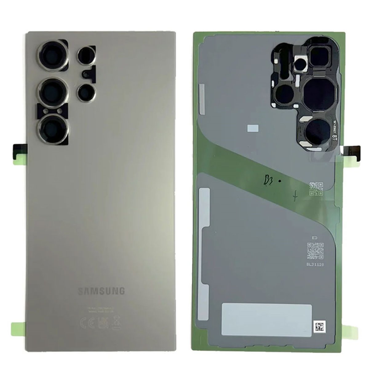 Tapa trasera original Samsung Galaxy S24 Ultra S928 Gris