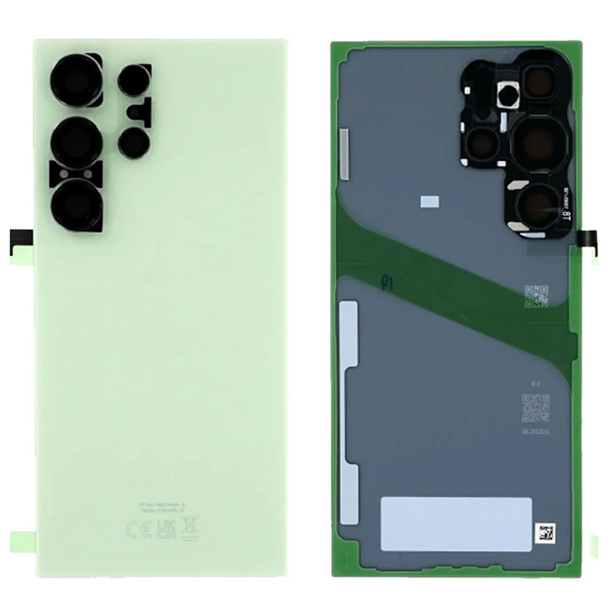 Tapa trasera original Samsung Galaxy S24 Ultra S928 Verde