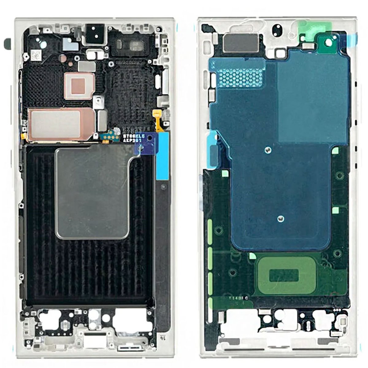 Chasis intermedio pantalla original Samsung Galaxy S24 Ultra S928 Gris