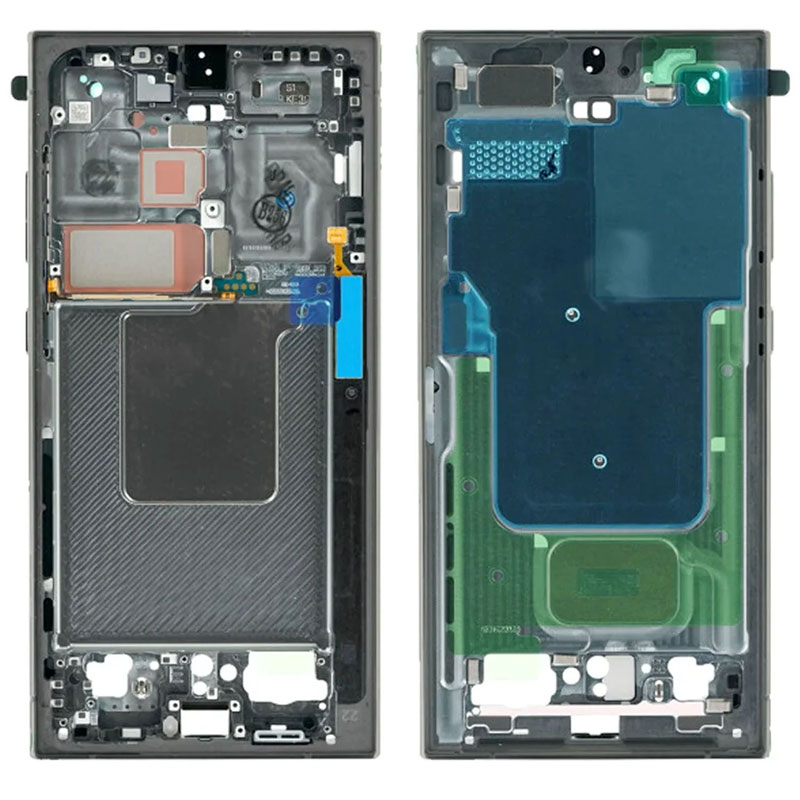 Chasis intermedio pantalla original Samsung Galaxy S24 Ultra S928 Negro