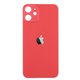 Tapa trasera iPhone 12 Rojo (facil instalacion)