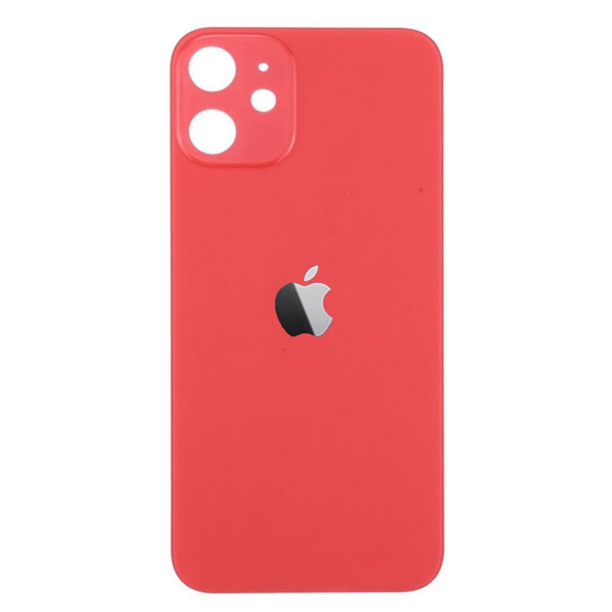 Tapa trasera iPhone 12 Rojo (facil instalacion)