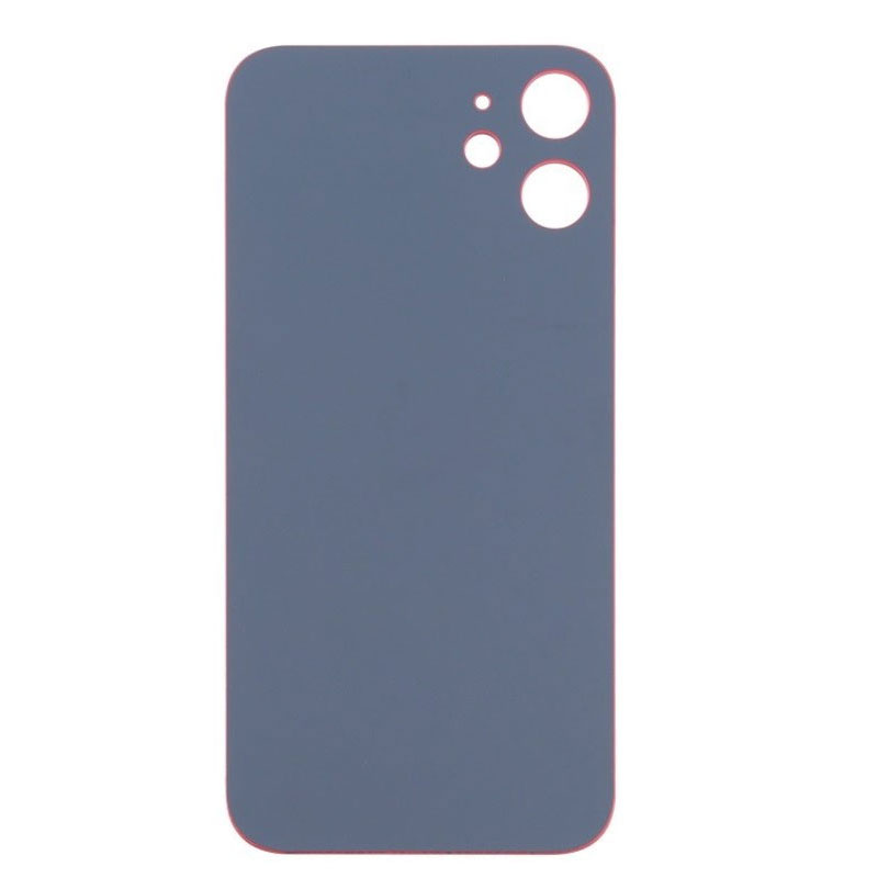 Tapa trasera iPhone 12 Rojo (facil instalacion)