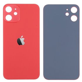 Tapa trasera iPhone 12 Rojo (facil instalacion)