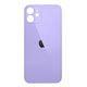 Tapa trasera iPhone 12 purpura (facil instalacion)