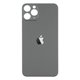 Tapa trasera iPhone 12 Pro Negra (grafito) (facil instalacion)