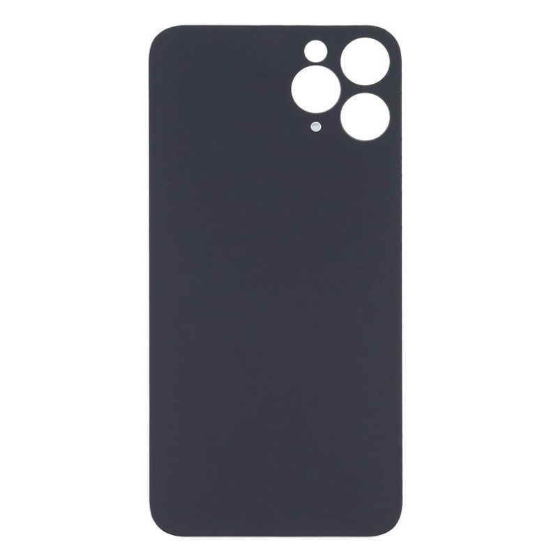 Tapa trasera iPhone 12 Pro Negra (grafito) (facil instalacion)