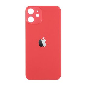 Tapa trasera iPhone 12 Mini Rojo (facil instalacion)
