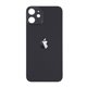 Tapa trasera iPhone 12 Mini Negro (facil instalacion)