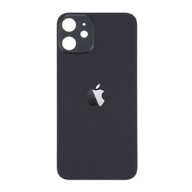 Tapa trasera iPhone 12 Mini Negro (facil instalacion)