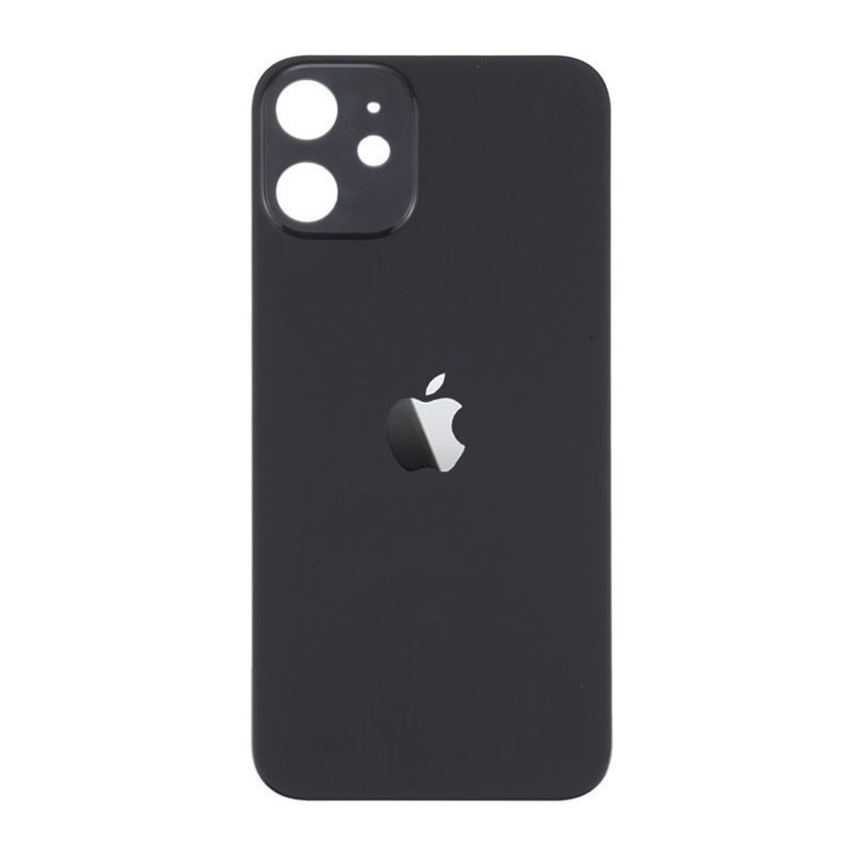 Tapa trasera iPhone 12 Mini Negro (facil instalacion)