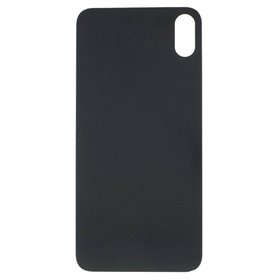 Tapa trasera iPhone Xs Max Negra (facil instalacion)