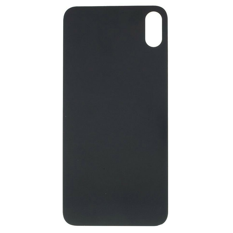Tapa trasera iPhone Xs Max Negra (facil instalacion)