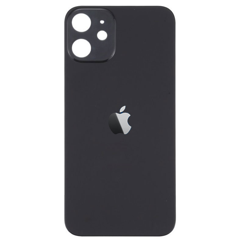 Tapa trasera iPhone 12 Negro (facil instalacion)