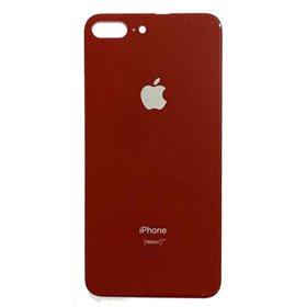 Tapa trasera iPhone 8 Plus Rojo (facil instalacion)
